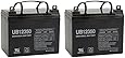 12V 35Ah U1 Hoveround MPV1, MPV2, MPV3, MPV4, MPV5 Battery - 2 Pack