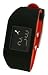 Puma Vega Unisex LCD Dial Black Rubber Strap Watch
