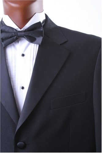 Men's Single Breasted Black Tuxedo