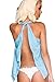 Coqueta Swimwear Tank Top Open Back Sexy Halter Knotted Tunic Backless Sport Shirt