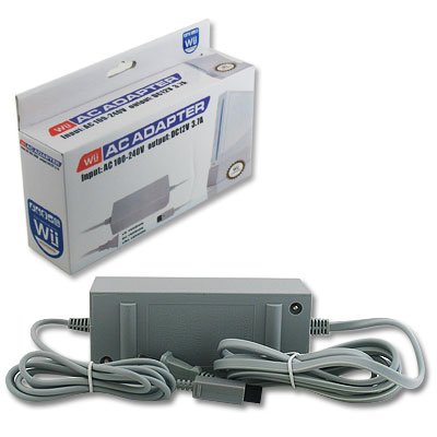 NEW AC Adapter Power Cord Cable Supply For NINTENDO WII Image NEW AC Adapter Power Cord Cable Supply For NINTENDO WII