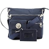 Baggallini  Big Sydney Bag,Navy,One Size