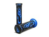 Produkt-Bild: Griffe -FLAME- Schwarz / Blau