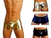 MENS LIQUID METALLIC HOT BODY BOXER SWIMSUIT GARY MAJDELL SPORT