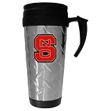 North Carolina State Wolfpack Diamond Plate Travel Mug - NCAA College Athletics - Fan Shop