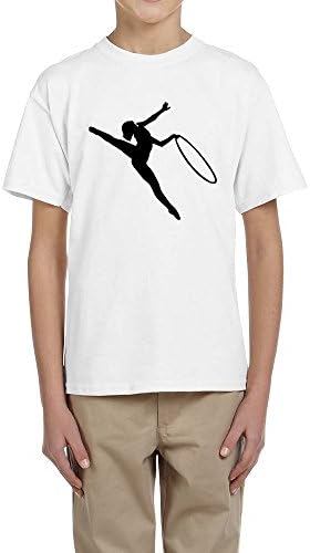 Hoop Rhythmics Gymnastic Girl Big Boys Awesomecute Cool Tops T-shirts Tee