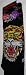 Knee Socks - Ed Hardy Designs Knee High - Tiger - Black, Size 8-12