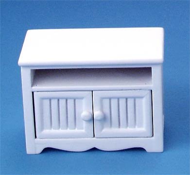 Childrens Toyshop  Toys : Dollhouse Miniature TV Stand