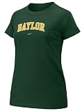 Baylor Bears Womens Green 08/09 Arch Short Sleeve T Shirt By Nike