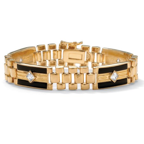 Onyx DiamonUltra Cubic Zirconia Bracelet
