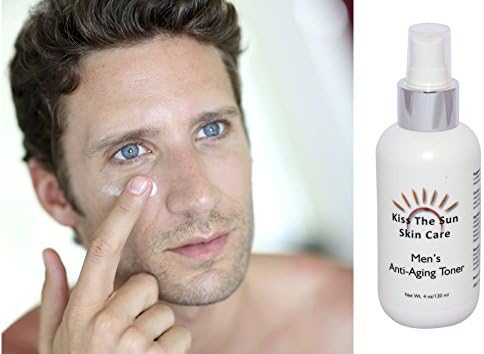Men's Anti Aging Toner with Hyaluronic Acid Serum -- 4 Oz Bottle -- Conditioning Serum with Vitamins That Help to Replenish Nutrients and Condition the Skin -- Helps to Maintain the Smooth and Pliable Appearance of the Skin -- Reduce Flaking on the Surface -- Ladies, Help Your Men Take Care of Their Skin so It Remains Fresh and Toucable