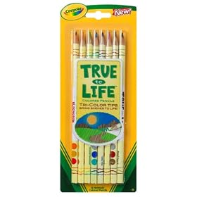 Crayola True To Life Pencils