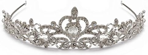 One One Bridal Handmade Wedding Hair Comb Series for Women Bridal,Crown Style