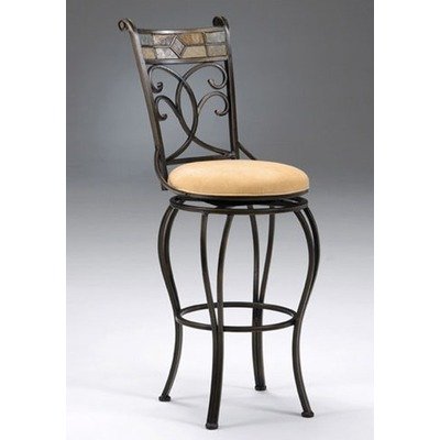 Hillsdale Pompei Black Gold Swivel 24