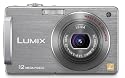 Panasonic Lumix DMC-FX580 12MP Digital Camera with 5x MEGA Optical Image Stabilized Zoom and 3 inch LCD (Silver)