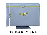 42" Outdoor TV Cover (Soft Non Scratch Interior) fits 36" 37" 40" & some 46 ....