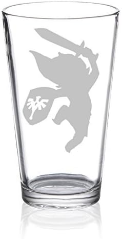 The Legend of Zelda - Young Link - Etched Pint Glass
