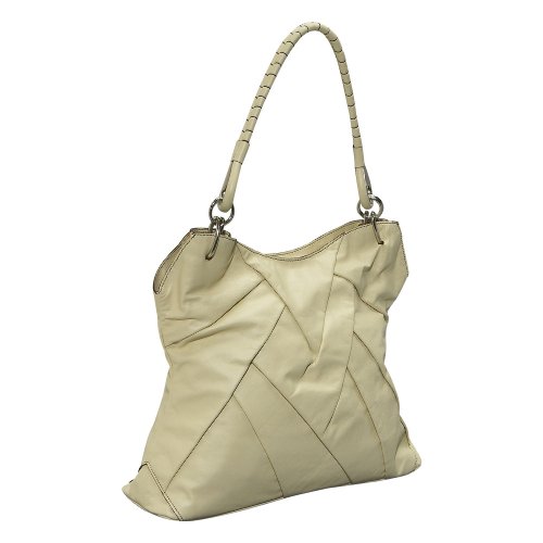 Jesselli Couture Soft Milk Colored Nappa Leather North South Tote Bag