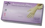 ^Accucare Plus PF Polymer Latex Gloves - Large Min.Order is 1 CS ( 10 box / Case; 1,000 Each / Case; )