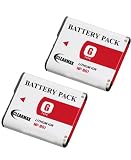 ClearMax Two Batteries (2-Pack) for Sony NP-BG1 NP-FG1 NPBG1 NP-FG1, CyberShot DSC-H3 DSC-H7 DSC-H9 DSC-N1 DSC-N2 DSC-T100 DSC-T20 DSC-W100 DSC-W130 DSC-W150 DSC-W200 DSC-W30 DSC-W300 DSC-W35 DSC-W50 DSC-W55 DSC-W70 DSC-W80 DSC-W90 Digital Cameras