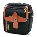 Billingham Pola Stowaway Bag - Black/Tan (500701-70)