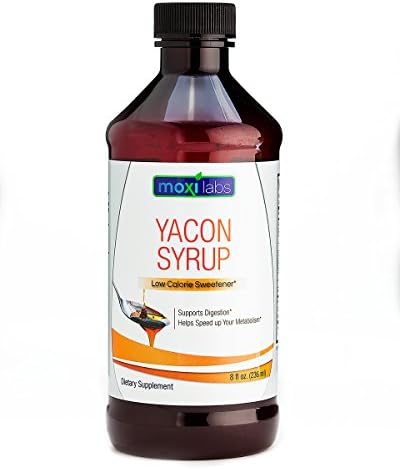 100% Pure Yacon Syrup - Metabolism Booster - All Natural Weight Loss Yacon Syrup - Raw Yacon Syrup, 8 oz