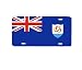 Anguilla Flag Vanity Auto License Plate