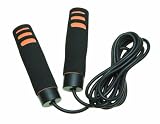 Fitness by Cathe 9-Foot Adjustable Weighted Jump Rope with DVD