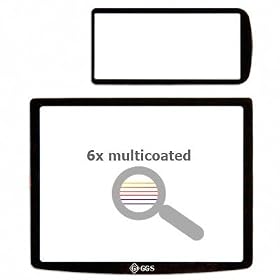 GGS DSLR LCD Optical Glass Screen Protector for Olympus PEN E-P1 Olympus PEN E-P2 Digital SLR Cameras