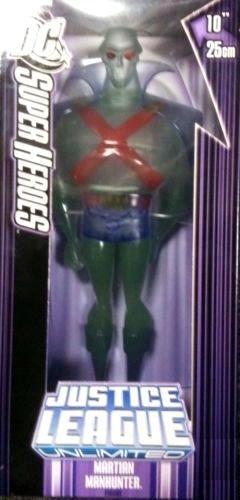  Justice League Unlimited 10" Phasing Martian Manhunter Figure