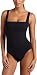Calvin Klein Women's Calvin Klein Pleat Front One Piece Swimsuit