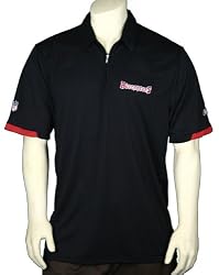 Tampa Bay Buccaneers COSMIC STATEMENT NFL Coaches Polo Shirt, Black