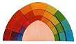 Curved Rainbow Building Blocks