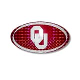 University of Oklahoma Sooners - Trailer Hitch Cover - Oval/Dome Shape OU