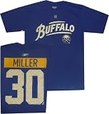 Buffalo Sabres Ryan Miller Alternate Royal Blue T Shirt
