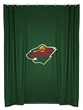 MINNESOTA WILD OFFICIAL TEAM JERSEY SHOWER CURTAIN