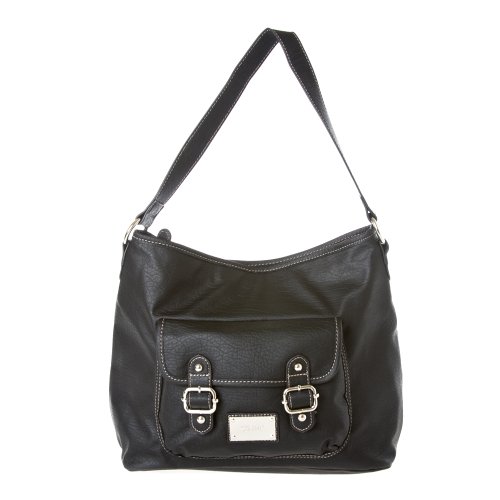 Nine West Kaleidoscope Black Medium Hobo