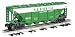 Bachmann Industries Quad Hopper Car Plasticville Sand & Cement Toy