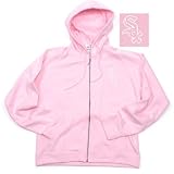 Chicago White Sox MLB Hoody Full Zip Hooded Sweatshirt For Women (Pink)