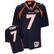 Reebok Denver Broncos John Elway Premier Throwback Navy Jersey