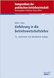 Produkt-Bild: Einf&uuml;hrung in die Betriebswirtschaftslehre