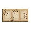 Santorini 3-Section Serve Tray