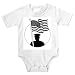 Onesie with "Memorial Day", American, flag, "stars and stripes", soldier