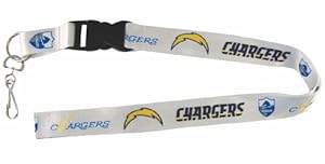 NFL San Diego Chargers White Retro Breakaway Lanyard