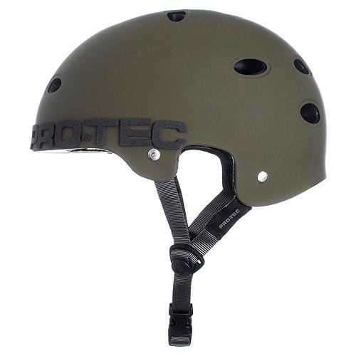 Pro-Tec B2 SPX Skull Mens Skate Helmet – Matte Army Green