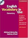 English Vocabulary in Use Elementary Book and CD-ROM