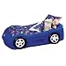 Baby Doll Bedding Racing Cars Toddler Bedding Set, Blue