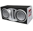 ROCKFORD FOSGATE PL2-212 DUAL 12" P2 WOOFERS IN ENCLOSURE