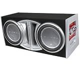 ROCKFORD FOSGATE PL2-212 DUAL 12" P2 WOOFERS IN ENCLOSURE