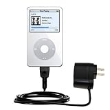 Rapid Wall / AC Charger for the Apple iPod Video (30GB) - Gomadic Brand w/ TipExchange Technology